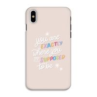 Right Place: iPhone XS Tough Case
