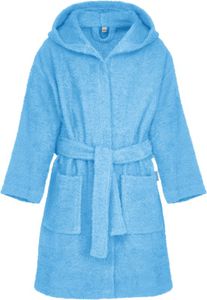 Playshoes badjas uni licht blauw Maat