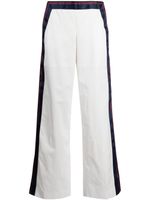 Ports 1961 pantalon évasé à taille haute - Blanc