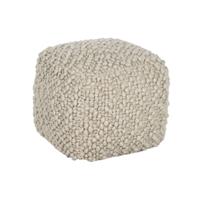 Voetensteun Home ESPRIT Beige 45 x 45 x 45 cm