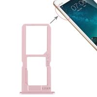 SIM-kaart lade + SIM-kaart lade/micro SD-kaart lade voor vivo V3Max (Rose Gold)