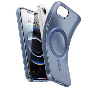 iPhone 16e HaloLock Zero Clear Case Frosted Blue