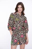 Geisha Blouse 53491-20 Blouse 720 Sand/green/blue