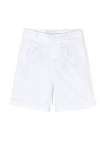 Dolce & Gabbana Kids short à plaque logo - Blanc