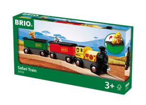 BRIO World Trein met safari dieren