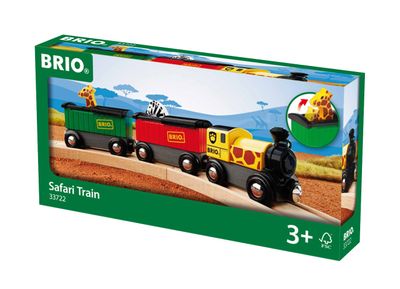 BRIO World Trein met safari dieren