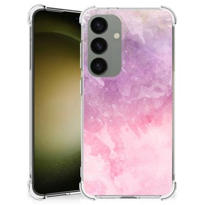 Back Cover Samsung Galaxy S24 Pink Purple Paint Back Cover Samsung Galaxy S24 Pink Purple Paint