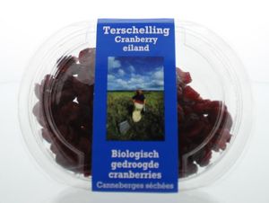 Terschellinger Cranberry gedroogd bio (100 gr)