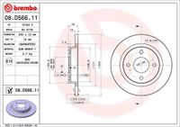 Remschijf 08D56611 - thumbnail