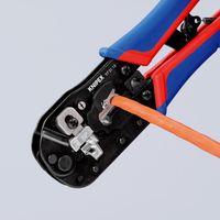 Knipex Crimpzange für RJ45-Westernstecker 97 51 13 Krimptang - thumbnail