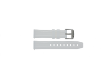 Horlogeband Tissot T603047457 Rubber Wit 18mm
