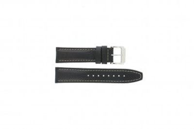 Horlogeband Festina F16081-7 Leder Zwart 22mm