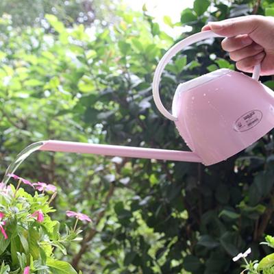 Tuinieren gieter pot gieten potten Home lange mond ketel Office Home plastic sprinkler capaciteit: 1.0 L willekeurige kleur levering