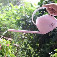 Tuinieren gieter pot gieten potten Home lange mond ketel Office Home plastic sprinkler capaciteit: 1.0 L willekeurige kleur levering