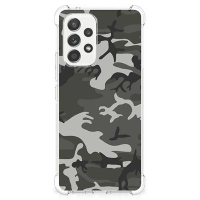 Samsung Galaxy A53 5G Doorzichtige Silicone Hoesje Army Light Samsung Galaxy A53 5G Doorzichtige Silicone Hoesje Army Light