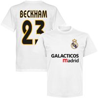 Galácticos Real Madrid Beckham 23 Team T-shirt