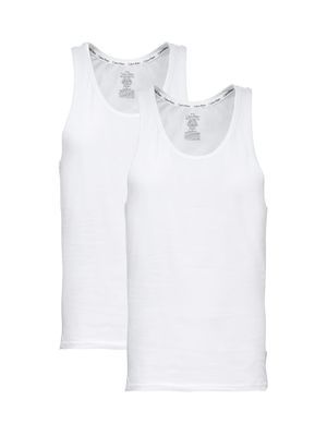 Calvin Klein - 2p Tank - Modern Ctn Stretch - 100, Maat:XL