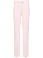 THE ANDAMANE pantalon droit à taille haute - Rose