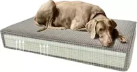 Madison Orthopedisch kussen 80 x 55 taupe