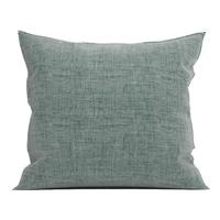 Zo Home Lino Kussensloop Linnen Look - emerald green 80x80cm