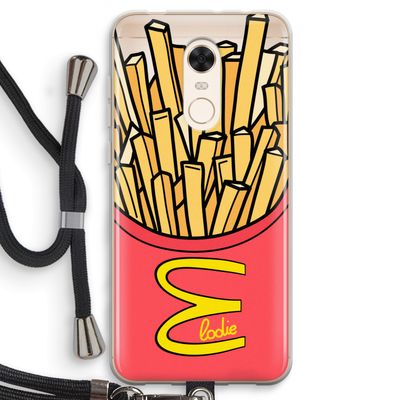 McElodie: Xiaomi Redmi 5 Transparant Hoesje met koord