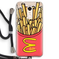 McElodie: Xiaomi Redmi 5 Transparant Hoesje met koord