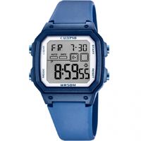 Calypso K5812/1 Horloge Digitaal kunststof-rubber blauw 45 mm - thumbnail