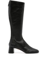 Aquazzura Saint Honore 50 leather knee-high boots - Noir