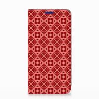 Samsung Galaxy S10e | Hoesje met Magneet | Batik Rood