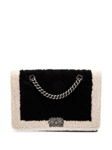 CHANEL Pre-Owned grand sac porté épaule Chanel Boy (2015) - Noir