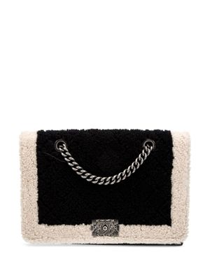 CHANEL Pre-Owned grand sac porté épaule Chanel Boy (2015) - Noir