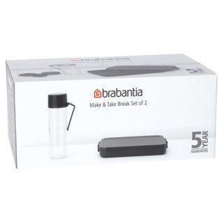 Brabantia breakset make & take 2-delig dark grey