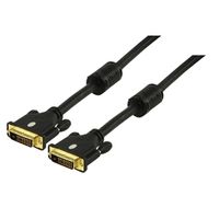 DVI-D Dual link monitor aansluitkabel verguld [diverse lengtes]