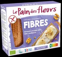Krokante crackers vezels glutenvrij bio 150 Gram
