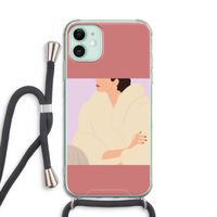 Cosy: iPhone 11 Transparant Hoesje met koord