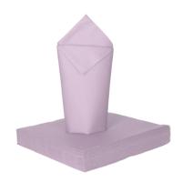 Feest servetten - 16x - lavendel paars - 3 laags - 33x33cm