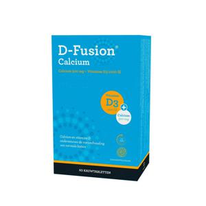 D-fusion Calcium 500/1000 60 Kauwtabletten