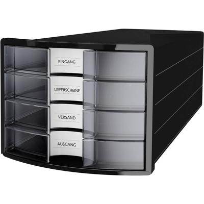 HAN IMPULS 2.0 1012-363 Ladebox Zwart DIN A4, DIN C4 Aantal lades: 4