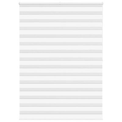 VidaXL Zebra rolgordijn 165x200 cm stofbreedte 160,9cm polyester wit