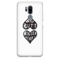 Big butt bigger heart: LG G7 Thinq Transparant Hoesje