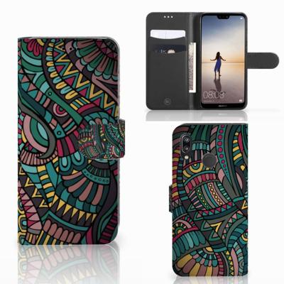 Huawei P20 Lite | Telefoon Hoesje | Aztec