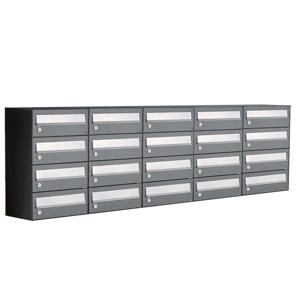 Allux Hive Set 5-Breed, 4-Hoog Antraciet - 40030065_5x4