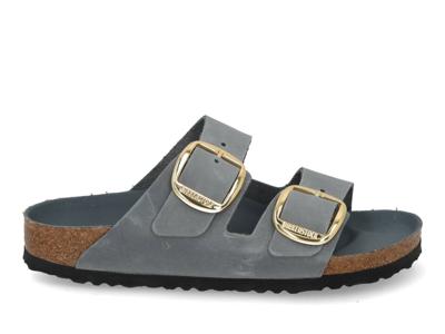 Birkenstock Arizona Big Buckle narrow 1032071 basalt g lichtblauw maat 41