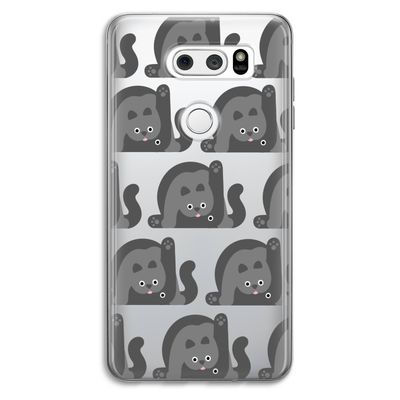 Cats: LG V30 Transparant Hoesje
