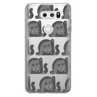 Cats: LG V30 Transparant Hoesje Cats: LG V30 Transparant Hoesje