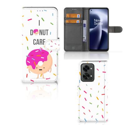 OnePlus Nord 2T | Book Cover | Donut Roze