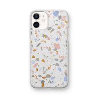 Terrazzo N°8: iPhone 12 mini Transparant Hoesje