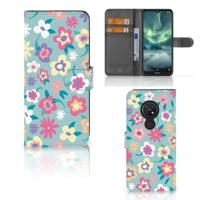 Nokia 7.2 | Nokia 6.2 Hoesje Flower Power