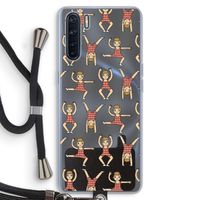 Gymboys: Oppo A91 Transparant Hoesje met koord
