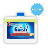 Finish Vaatwasmachinereiniger - Citroen - 250 ml - 6 stuks - Voordeelverpakking - thumbnail